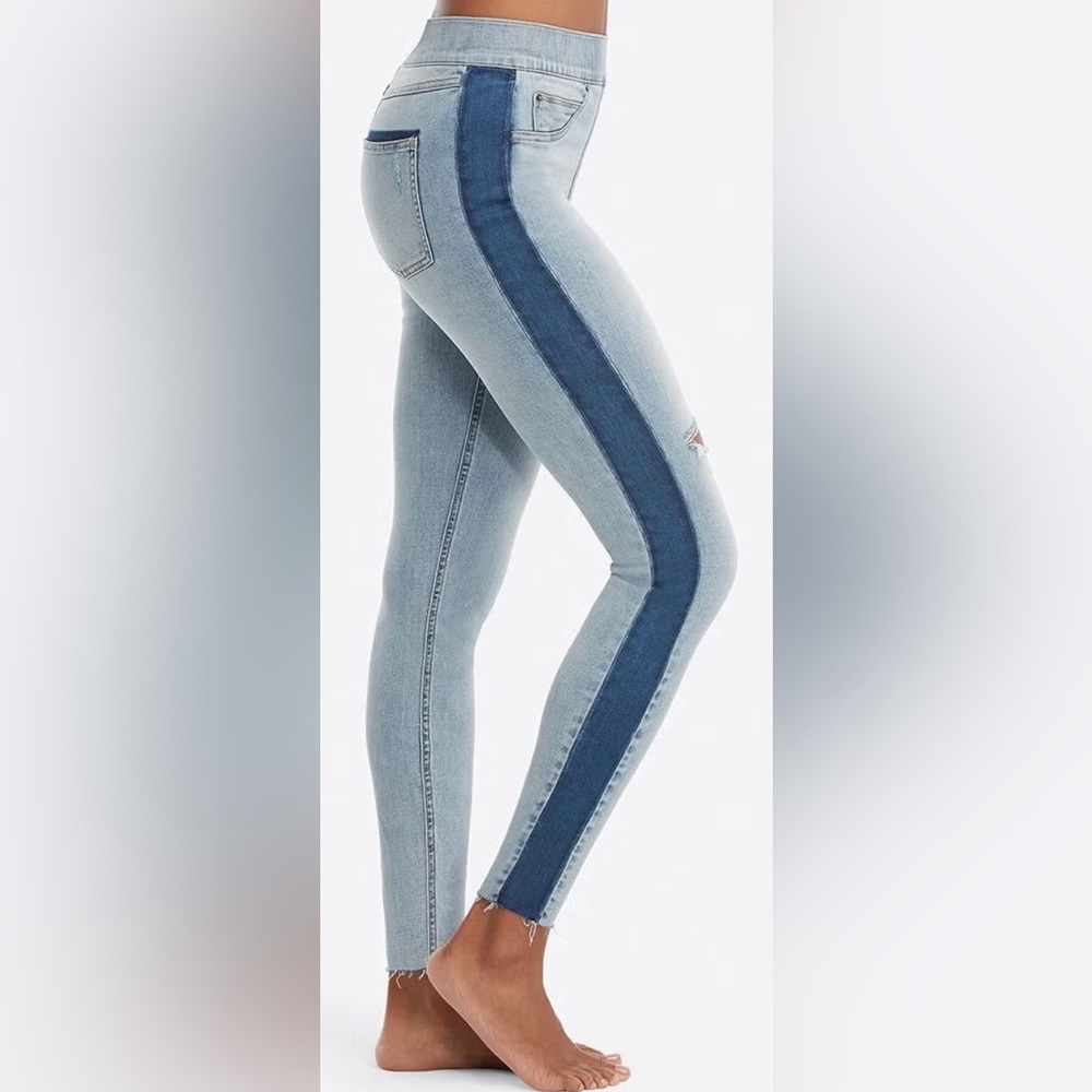 SPANX 2 Tone Skinny Jeans